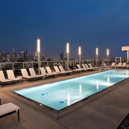 Modern Luxury 2 Bed With Panoramic City Views In Downtown La Los Ángeles Exterior foto